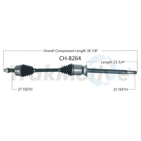 Surtrack Axle Cv Axle Shaft, Ch-8264 CH-8264